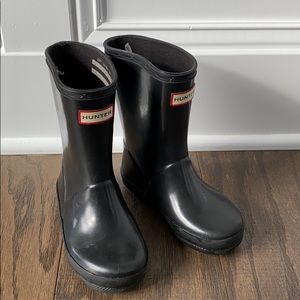 Kids Black Hunter boots